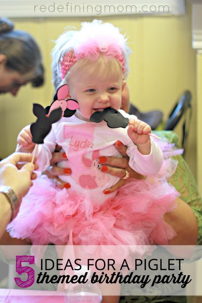 5 fun ideas for a piglet themed birthday party for your child. Best tips and tricks for a piglet birthday party learned from my daughter's 1st birthday.