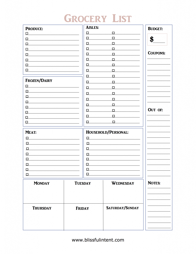 Printable Life Planner - Get Organized Today and Reduce Overwhelm