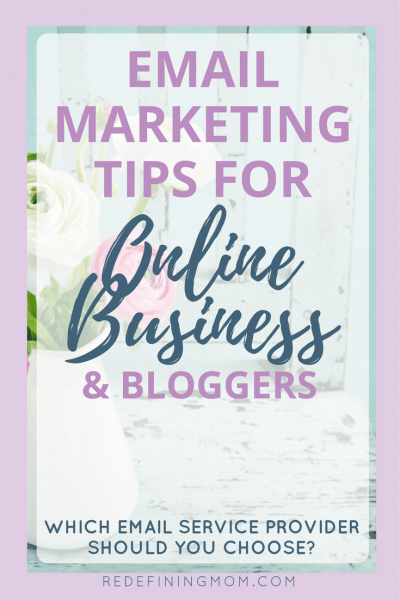Email marketing tips for online business and bloggers. MailChimp or ConvertKit? Learn the two major things you should consider before making a choice! Email marketing strategy entrepreneur / Email list growth / Make money from home / How to start a blog