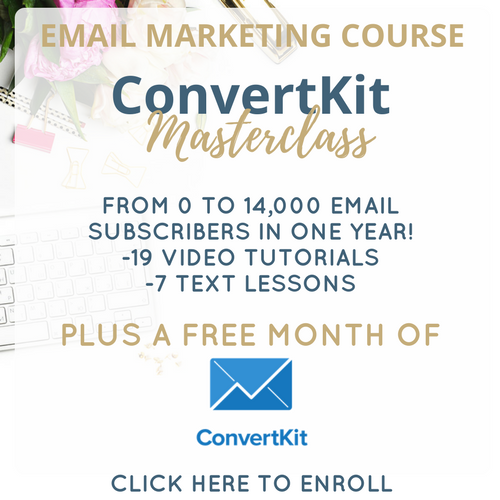 Ultimate Beginner's Guide to Building an Email List with ConvertKit. The CovertKit Masterclass is here! Email marketing tips on how to leverage ConvertKit and grow your email list from 0 to 14,000 in just one year!