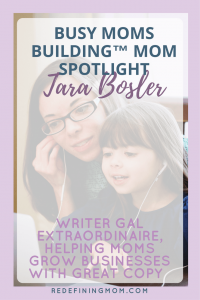 Business Moms Building Mom Spotlight Tara Bosler