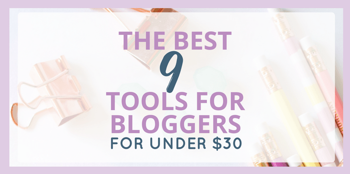 9 amazing tools for blogging that will help you manage your time more efficiently. The best blogging tools for making money from home! Blogging tools and tips for boosting your income and making money fast blogging.