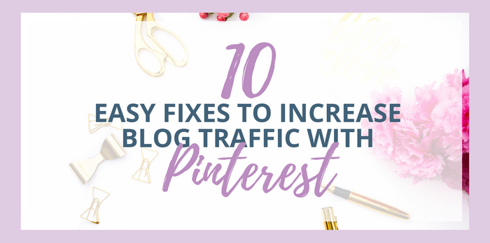 10 Easy Fixes To Increase Blog Traffic Fast With Pinterest. Pinterest is a powerful search engine for building your blog and online marketing, just like Google. Pinterest marketing tips, Pinterest marketing strategies, Pinterest marketing for bloggers, Pinterest course