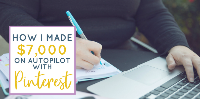 I made $7,000 on autopilot using Pinterest, find out how! How to make money on Pinterest, create your first Pinterest sales funnel and put your Pinterest sales on autopilot. How to start a blog and get paid to pin on Pinterest. Work from home and make money online.