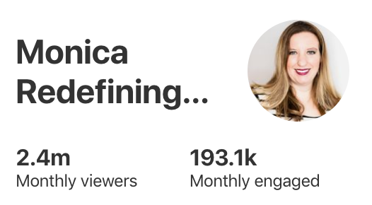 do pinterest profile monthly views matter?