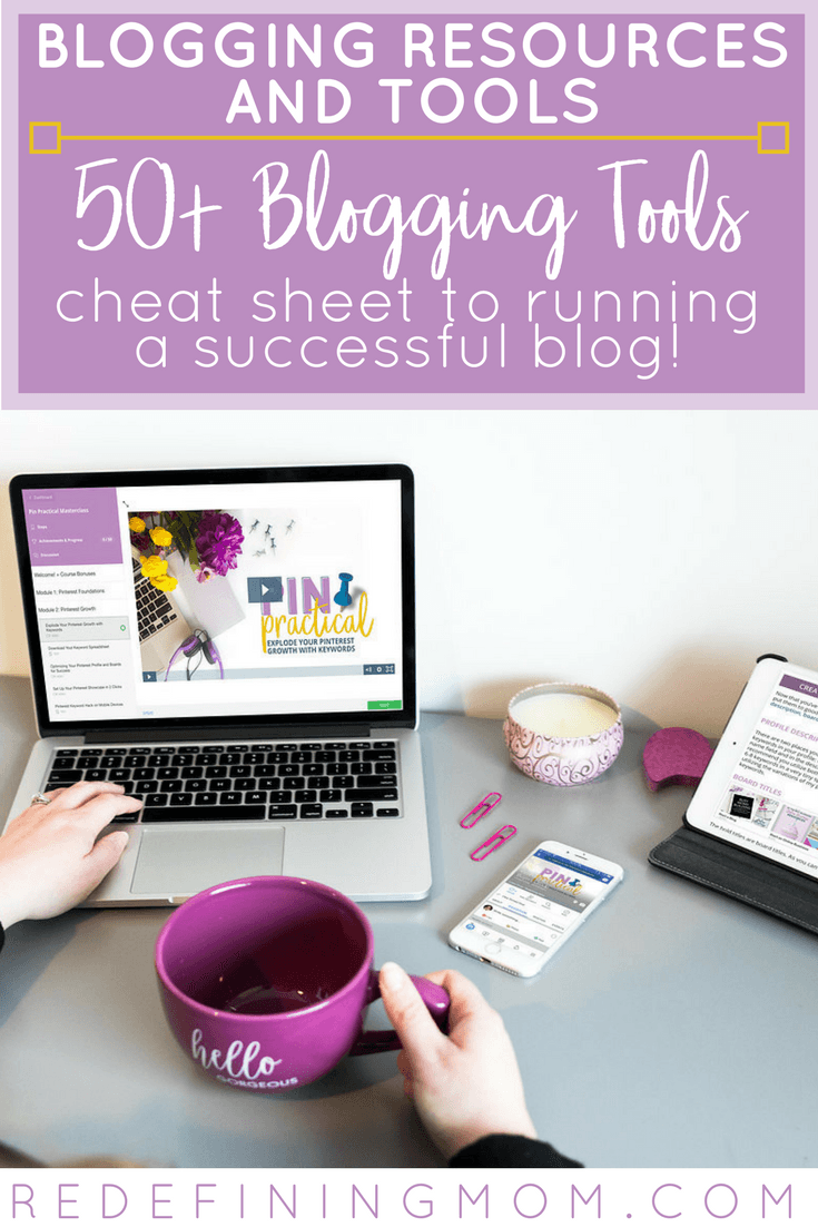 50+ of the best blogging resources & tools for running a successful blog! Learn how to blog and make money from home! Start a blog to make money / Blogging for beginners / Start an online business