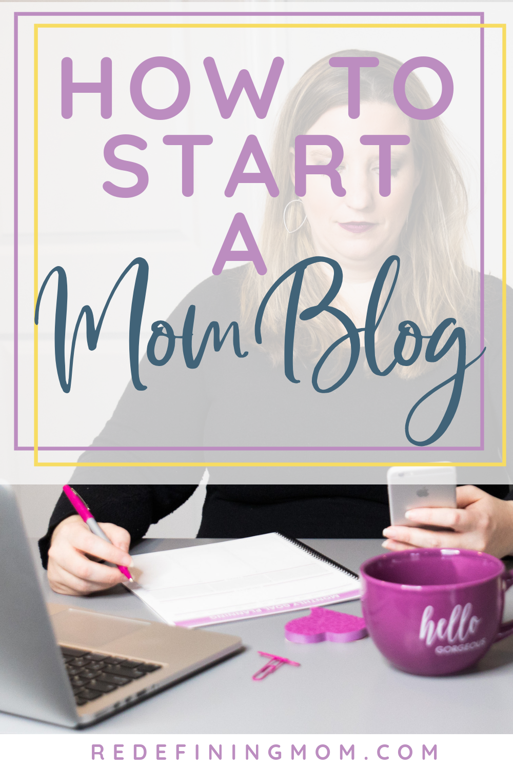 How to start a mom blog in 2019. The Ultimate Beginners Guide to Blogging: How to Get Started Blogging for Money explains how to start a blog for beginners by explaining the 4 stages of blogging and how to build your audience so that you can make money from your blog. This is a comprehensive step-by-step guide for setting up, growing, and monetizing your blog!