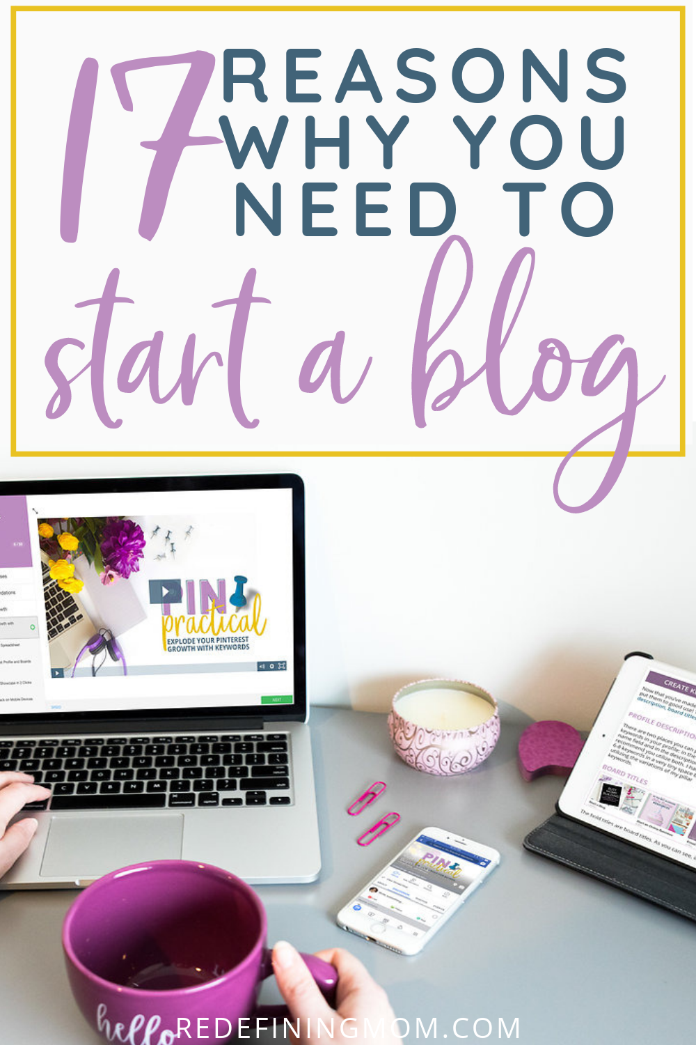 Step-by-step instructions on how to start a blog and make money from home in under 20 minutes! How to start a blog for free / how to start a blog for beginners / start a mom blog / blogging for beginners in 2018 / start an online business in 2019